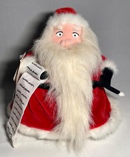 Vintage Nightmare Before Christmas Santa Clause Disney With Tags 1993 New Plush