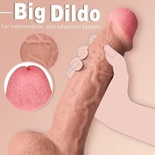 Silicone Suction Cup Dildo Machine Realistic Huge Cock Women Sex Toys Thick Dong