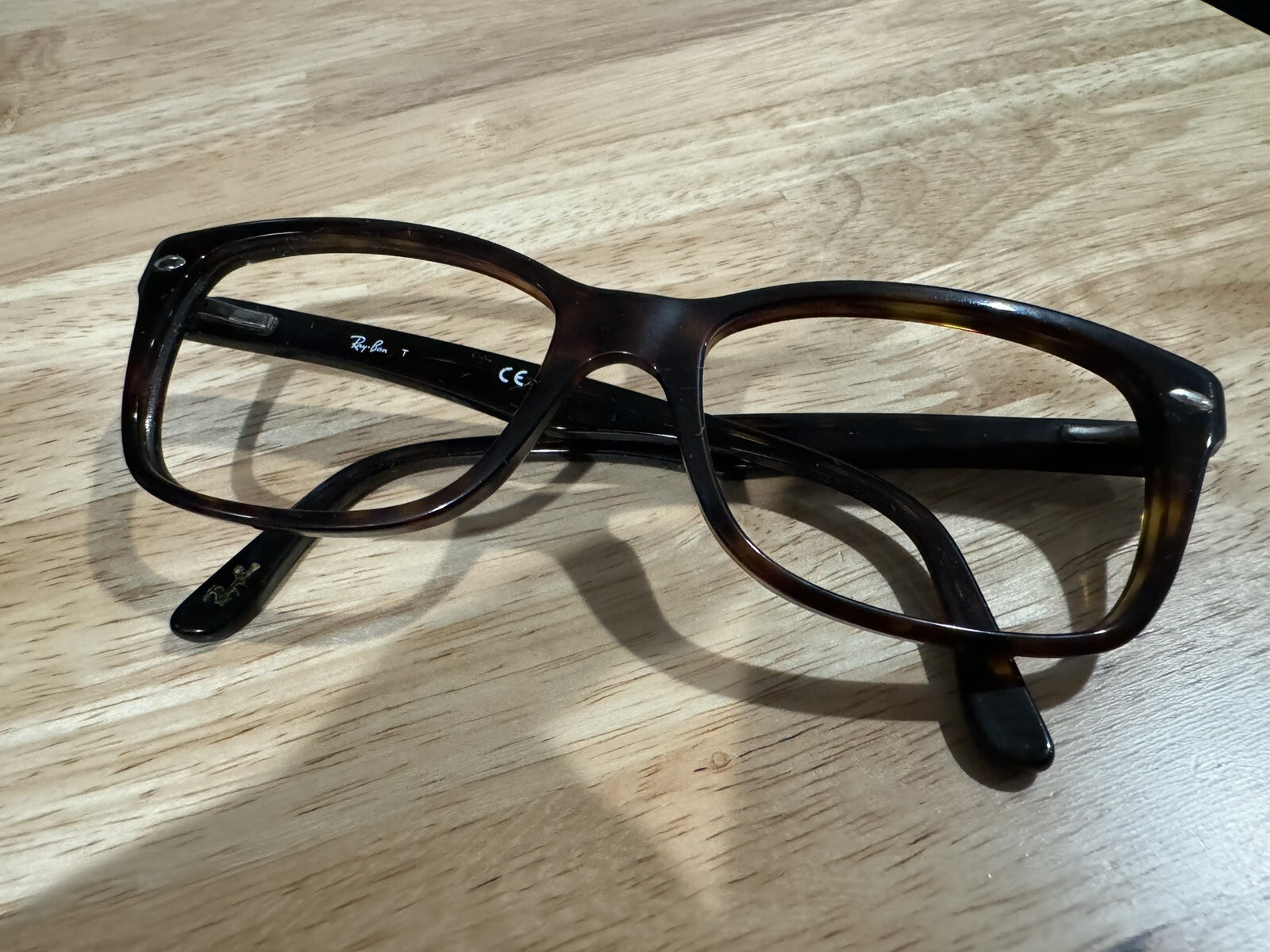 Authentic Ray Ban Tortoise/Brown  Frames Eyeglass… - image 6