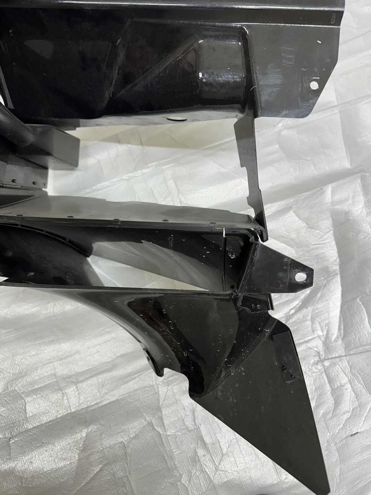 Lamborghini LP740-S Aventador genuine rear panel air vent intake duct / Q11-2023