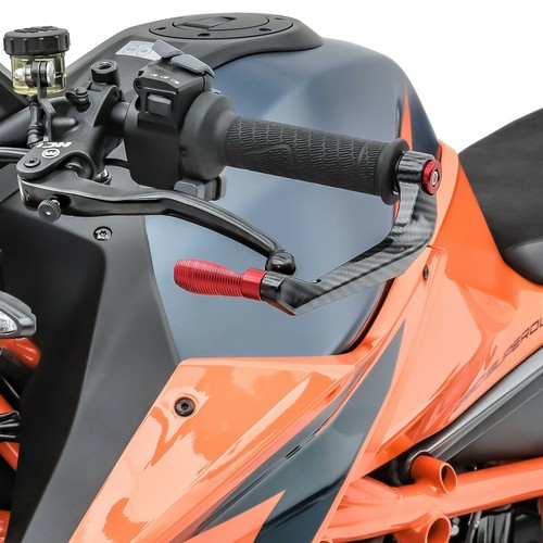 Protectores de maneta para MV Agusta Brutale 675 X6 rojo - Imagen 4 de 5