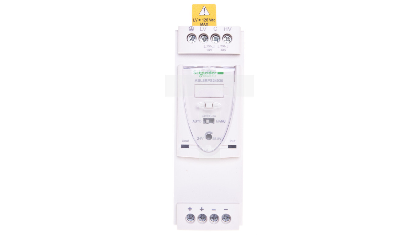 Switching power supply 100-120 / 200-500V AC / 24V DC 72W 3A ABL8RPS24030 /T2UK