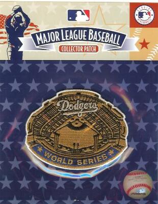 1963 World Series Sleeve Patch Los Angeles Dodgers Official MLB Logo in Package