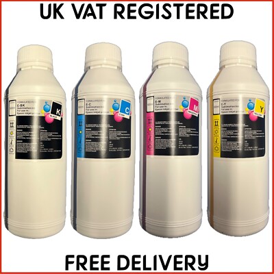 Sublimationstinte für Epson Drucker 500ml Flasche (verschiedene Farbvarianten) Non-OEM