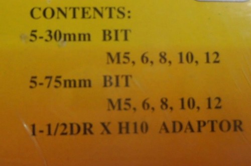 Kimson 11pc Spline (XZN) Bit Set - Spline & Hex Bits - Picture 2 of 3