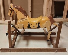 1950 Davy Crockett Rocking Horse