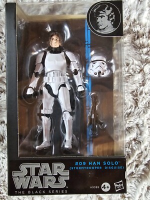 Star Wars The Black Series Blue Line # 9 Han Solo (Stormtrooper Disguise)  ovp &