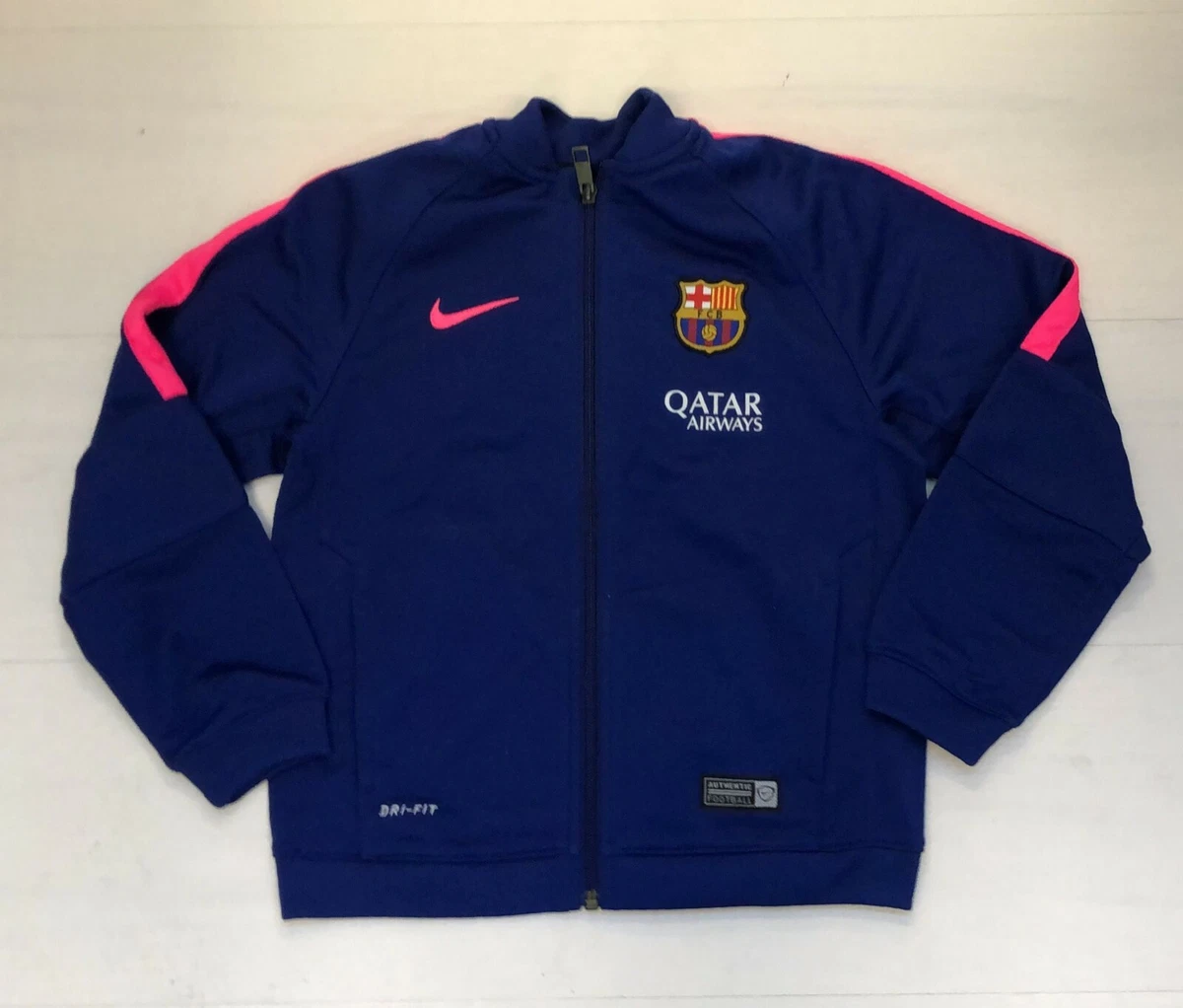 Chaqueta Chándal B261 Nike FC Barcelona Niño Junior Dri-Fit Qatar Airways