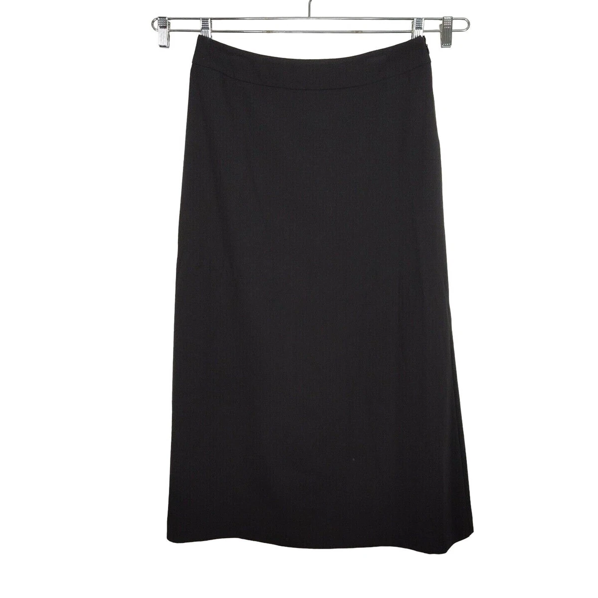 Black maxi skirt size 12 on sale