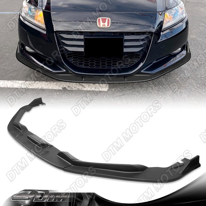 2011-2012 Honda CR-Z JP-Style Matt Black Front Bumper Body Kit