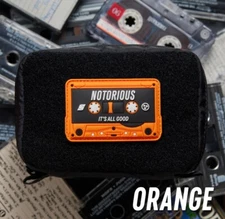 Notorious EDC “It’s All Good” Cassette Tape Patch - Orange
