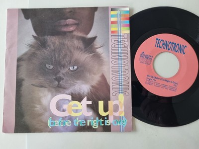 Technotronic - Get up! (Before the night is over) 7'' Vinyl Germany