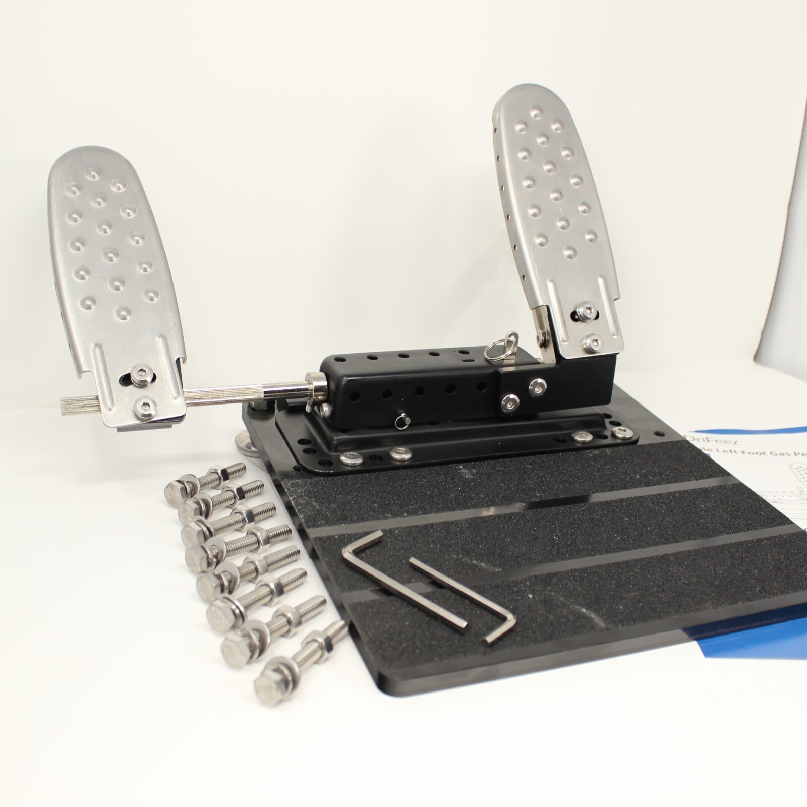 DriFeez Left Foot Accelerator Gas Pedal Portable LFGP Drive Assist