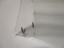 3 HAMILTON 12 SIZE 1250-A POCKETWATCH BALANCE STAFFS :PIVOT-12"  B-4