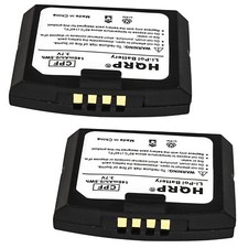 2x HQRP Battery for Sennheiser RR 840 / RR 840 S / RR 4200 / RS 4200 Headphones