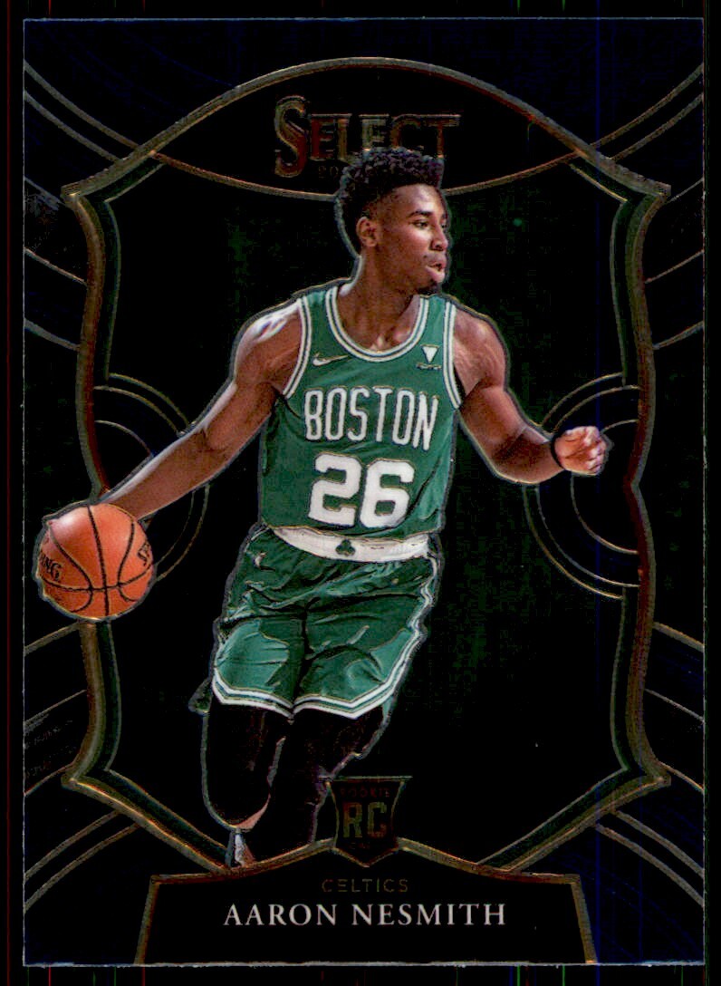 2020-21 Panini Select Concourse Blue Aaron Nesmith RC Boston Celtics #74