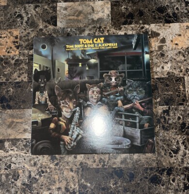 Tom Scott & The L.A. Express - Tom Cat LP Vinyl Record 1975 Ode
