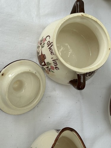 Vintage Mid Century Coffee Time 9-teiliges Servierset Kanne Made in Japan Tilso Teeservice - Bild 8 von 11