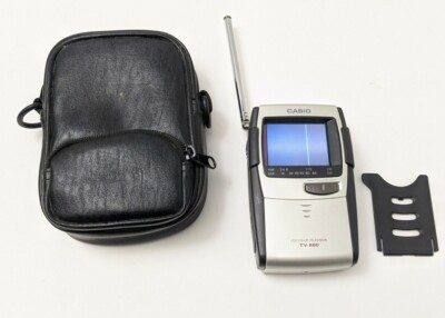 Casio TV-880 2.3” Hand-Held Color TV Tested | eBay