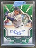 2025 Topps Tier One Dillon Dingler Break Out Auto RC Green Foil #/49 Tigers