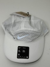 Nike Fly Dri Fit Adv Unstructured White Reflective Hat Cap Fb5681 100 Size Sm Nike Fly Dri Fit Adv Unstructured White Reflective Hat Cap Fb5681 100 Size Sm