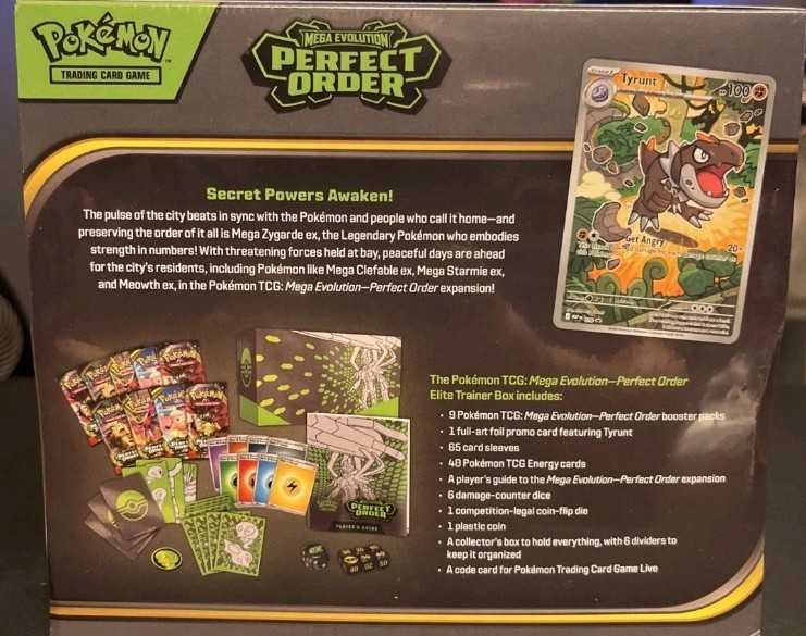 Perfect Order Elite Trainer Box ETB Pokemon TCG New/Factory Sealed  In  Hand!