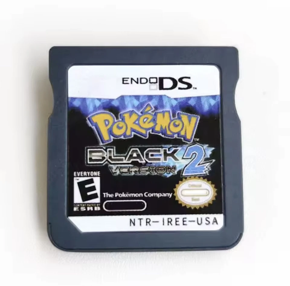 Pokemon Black Version 2 w/ Case (Nintendo DS, 2012) Memory Pack Game - CIB - Image 3 of 4