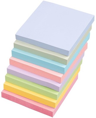 3x3 Sticky Notes 8 Pads 800 Sheets Self-Stick Note Pads 8 Colors Premium Value 