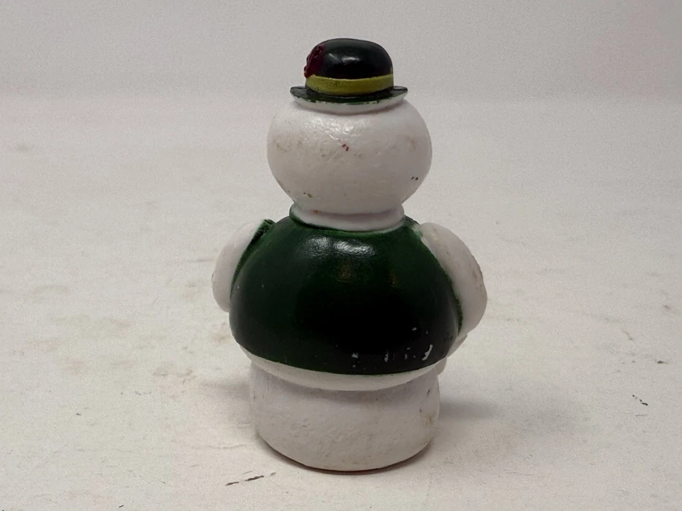 Usado en Excelente Condición Rudolph Land of Misfit Toys SAM el MUÑECO DE NIEVE Narrador PVC Figura de Juguete 2.25"  Foto 4 de 4