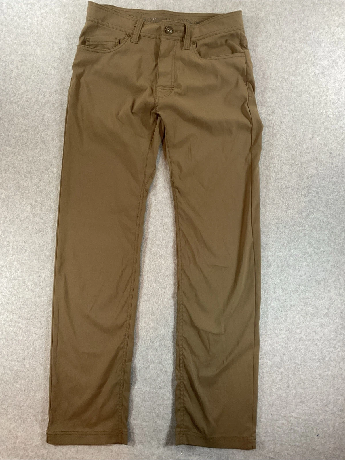prAna Brion Pant Men's 30x32 Mud Brown Slim Straight Fit Stretch Outdoor #411
Opens in a new window