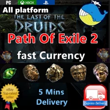 Path of Exile 2 Currency🔥Divine Chaos Orbs🔥The Last of the Druids Virtual Item