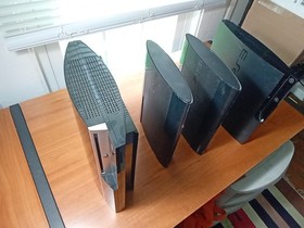 *DEFECTIVE* Lot of 4 Sony Playstation 3 PS3 Fat Super Slim Consoles *AS-IS*