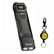  EDC29 6500 Lumen Ultra Slim High Performance EDC Flashlight with Retractable 