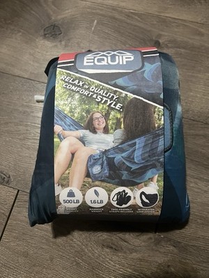 Equip Outdoors Two Person Travel Hammock Portable Camping Water-resistant