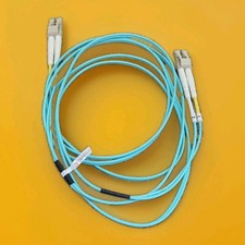 Cable Matters LC to LC OM3 Multimode Duplex Fiber Optic Cable 2m Aqua 120007-2m