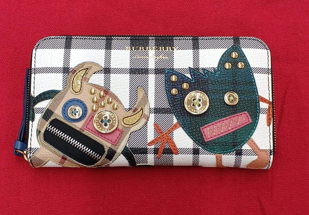 BURBERRY Monster Patchwork Long Wallet - image 1