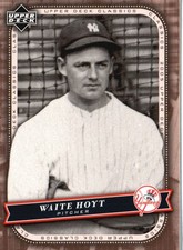 2005 Upper Deck Classics #95 Waite Hoyt