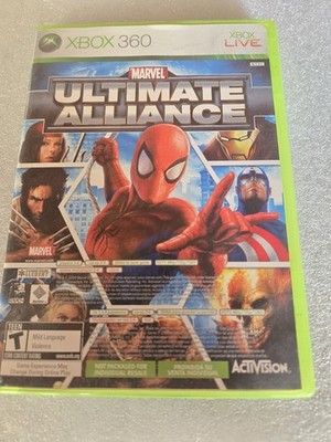 Marvel: Ultimate Alliance (Microsoft Xbox 360, 2006) 