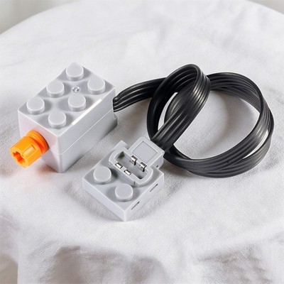 Neu Technic M Mikromotor Bausteine Batteriebox LED Power Function Teile