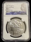 NGC MS 70 2021 United States Morgan One Dollar Silver Coin S$1-024
