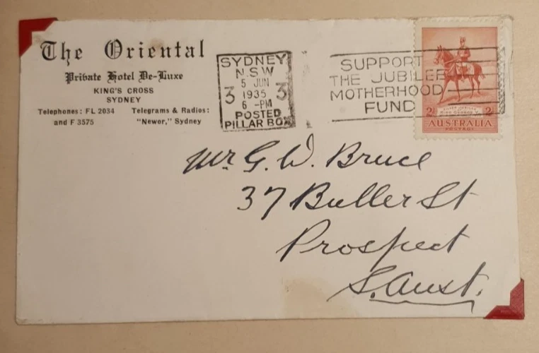 1935 Australian King George v Silver Jubilee Set of 3 First Day Covers - Image 3 of 4