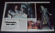 LA TOYA JACKSON Turkish 1989 Magazine PHOTO ARTICLE 40967