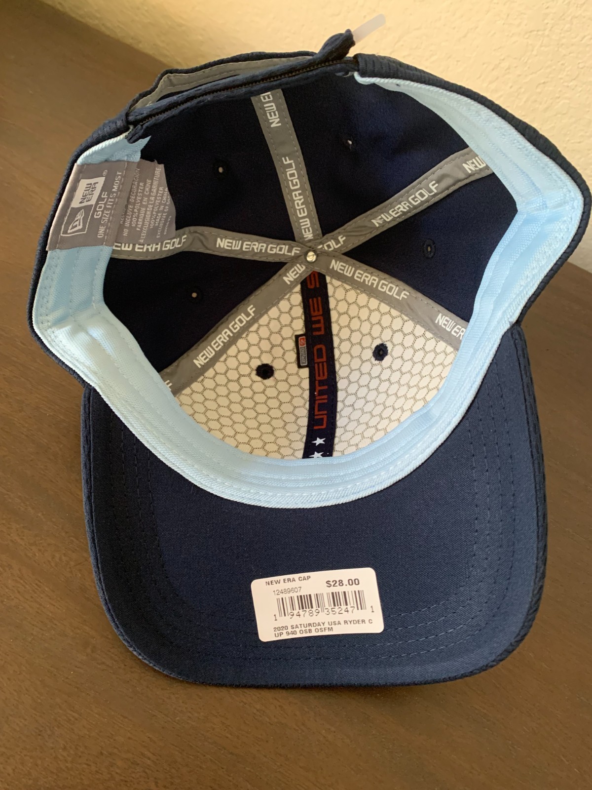 New Ryder Cup 2020 Whistling Straits Golf Hat Navy Blue Adjustable NEW ERA Golf