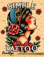 Ausmalbuch Tattoo FüR Stressabbau, 50 Designs, Entspannung, Malbuch