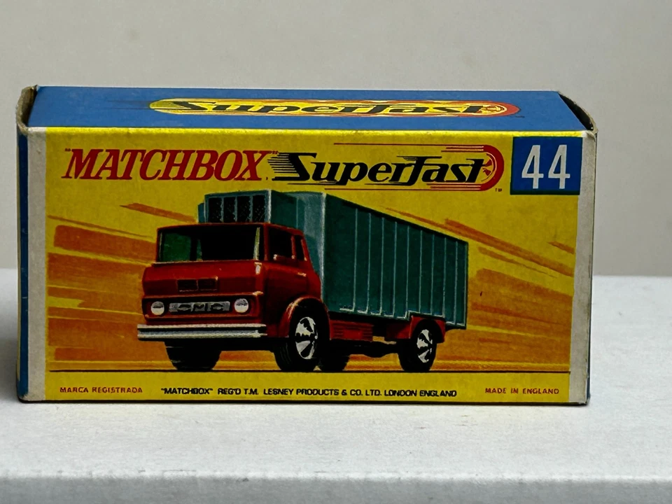 Matchbox Superfast No. 44 GMC Refrigerator Truck with Original Box, Nice - Image 3 of 4