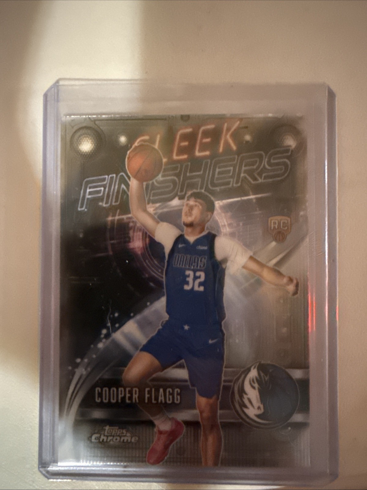 2025-26 Topps Chrome - Sleek Finishers Cooper Flagg #SF-21 Refractor (RC)