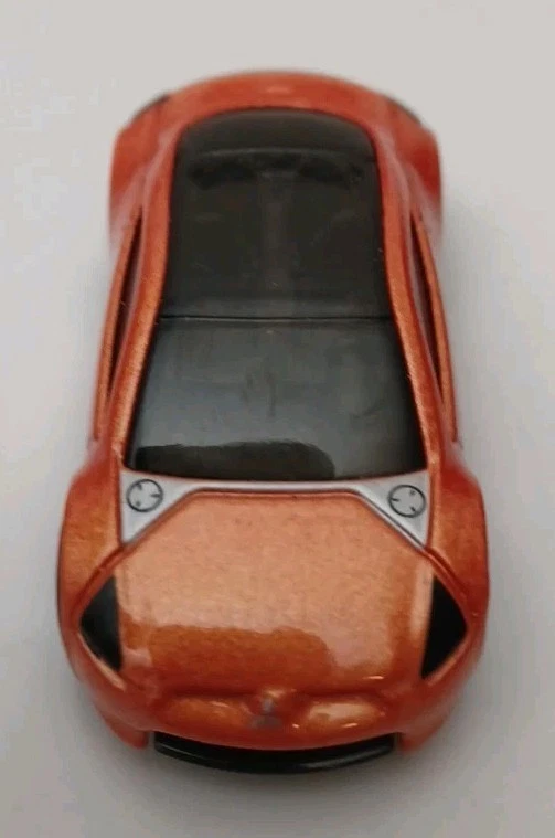 Hot Wheels 2005 Mitsubishi Eclipse Concept Car Orange HW First Editions Malaysia - Image 4 of 4