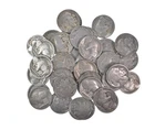 40 - Dated 1920's Buffalo Indian Nickels - Roll Lot Collection *984