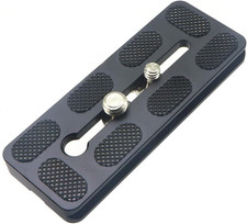 100Mm Universal Quick Release QR Plate with 1/4" and 3/8" Mounting Screw