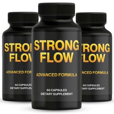 (3 Pack) Strong Flow - Strong Flow Prostate Pills for Men